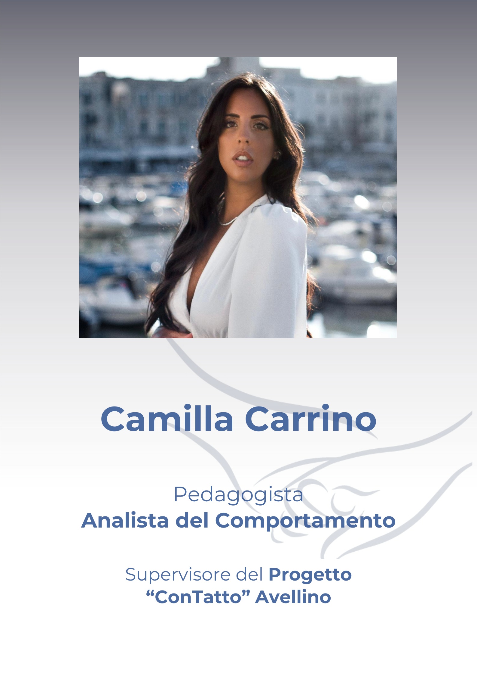 Copia di Blu e Bianco Foto Relax Centro Estetico Poster - 1